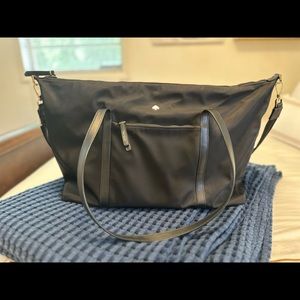 Kate Spade Tote/Diaper Bag/Overnighter-black